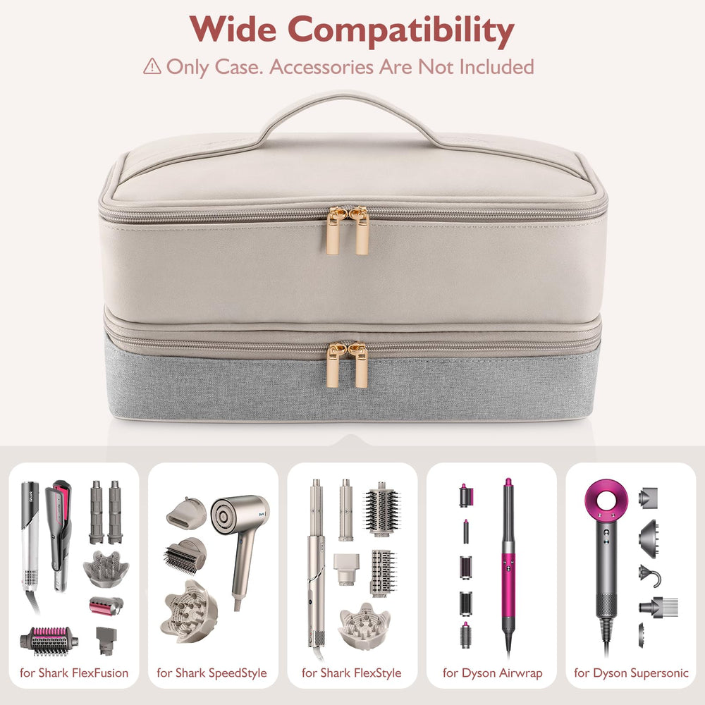 Adworte travel case compatibility with Shark FlexStyle highlights versatile use