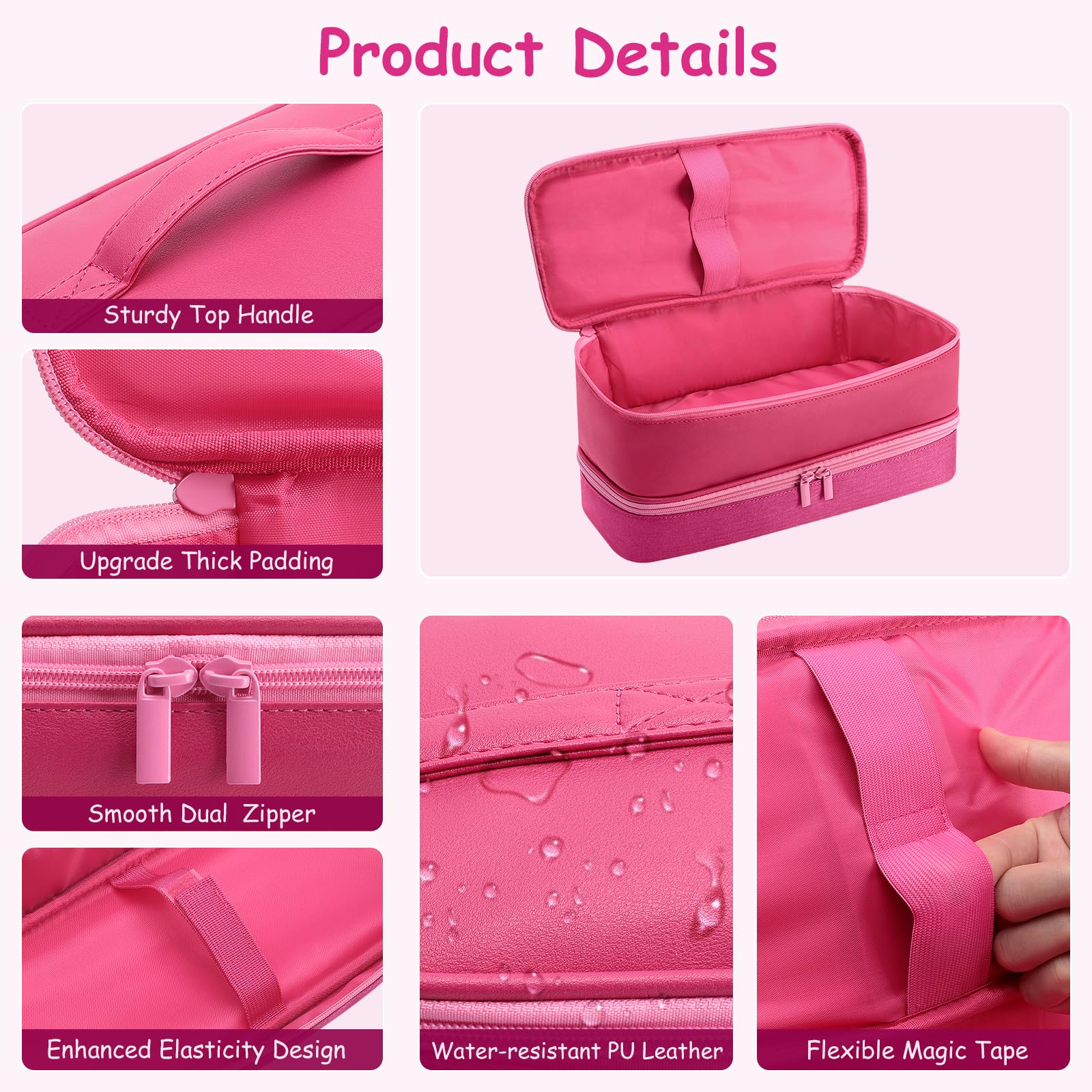 Adworte case supports Shark Flexstyle and other dryer models for versatility.