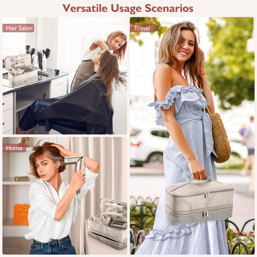 Adworte travel case handle for travel enables easy carrying