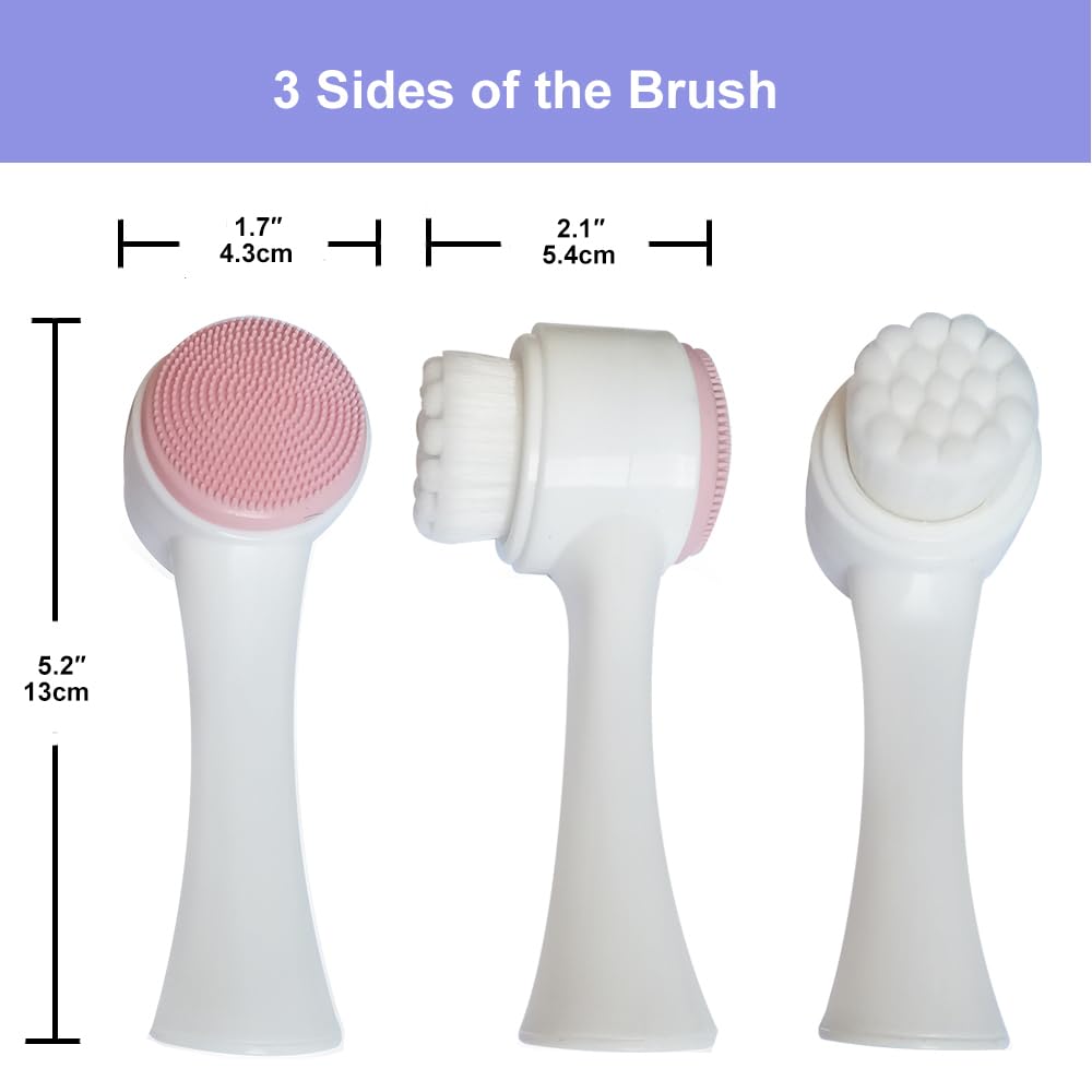 AECW 9-in-1 face scrubber travel-friendly design shows portable skincare on the go.