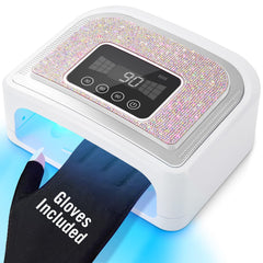 Aedavey cordless nail lamp front view for at-home salon-quality nails