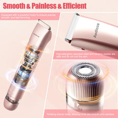 Aedicce bikini trimmer guide comb attachment for customizable hair length.