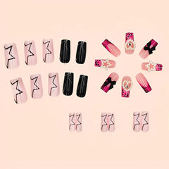 AEGYPIUS long nails with glam design for dramatic looks