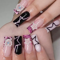 AEGYPIUS star press-on nails pack for easy, ready-to-wear glam