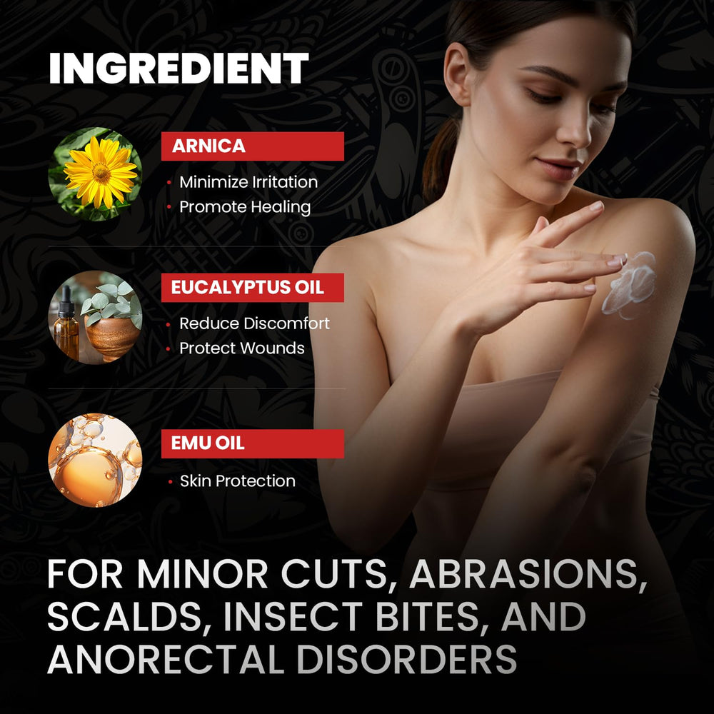 Aemerry cream with Emu Oil and Arnica for soothing care