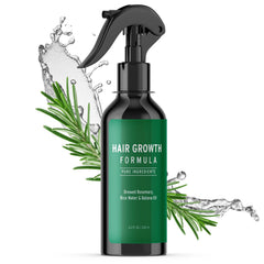 Aemerry Rosemary Water Spray bottle closeup for rejuvenating scalp nourishment.