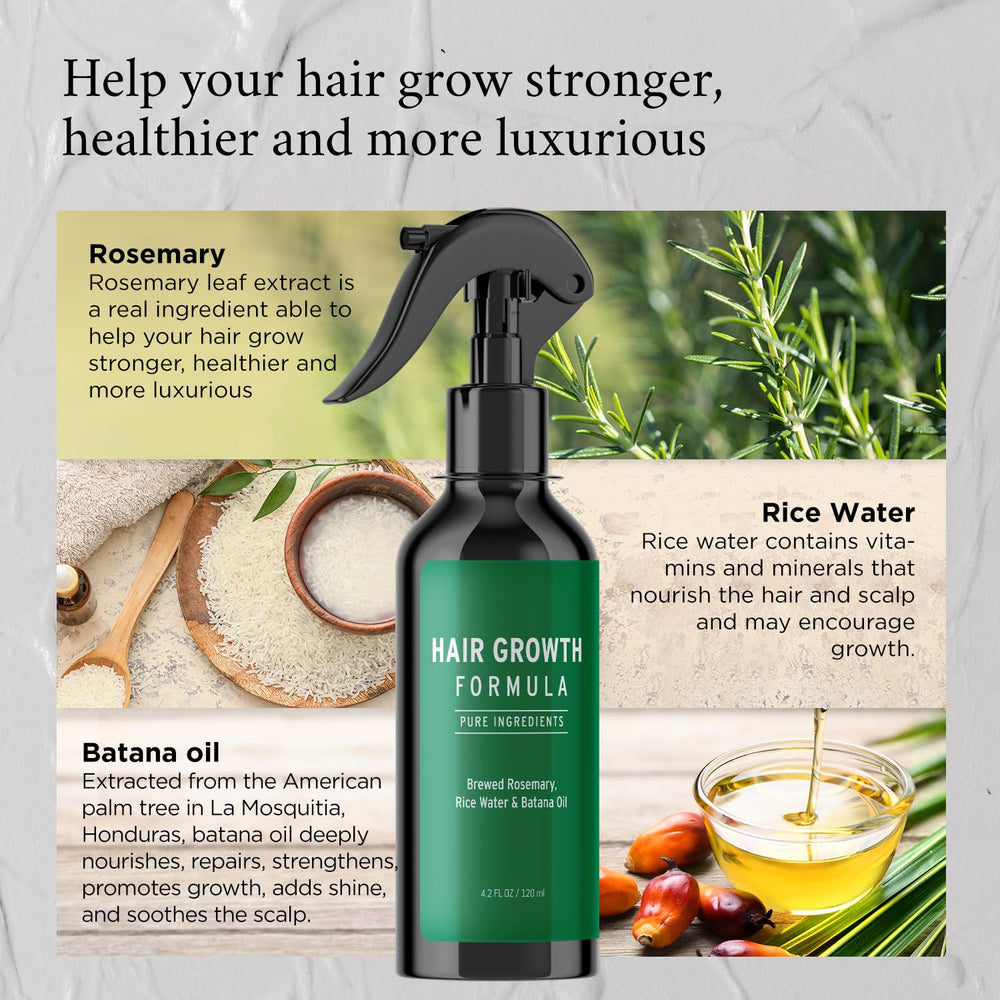 Aemerry Rosemary Water Spray lightweight mist for easy, non-greasy styling.