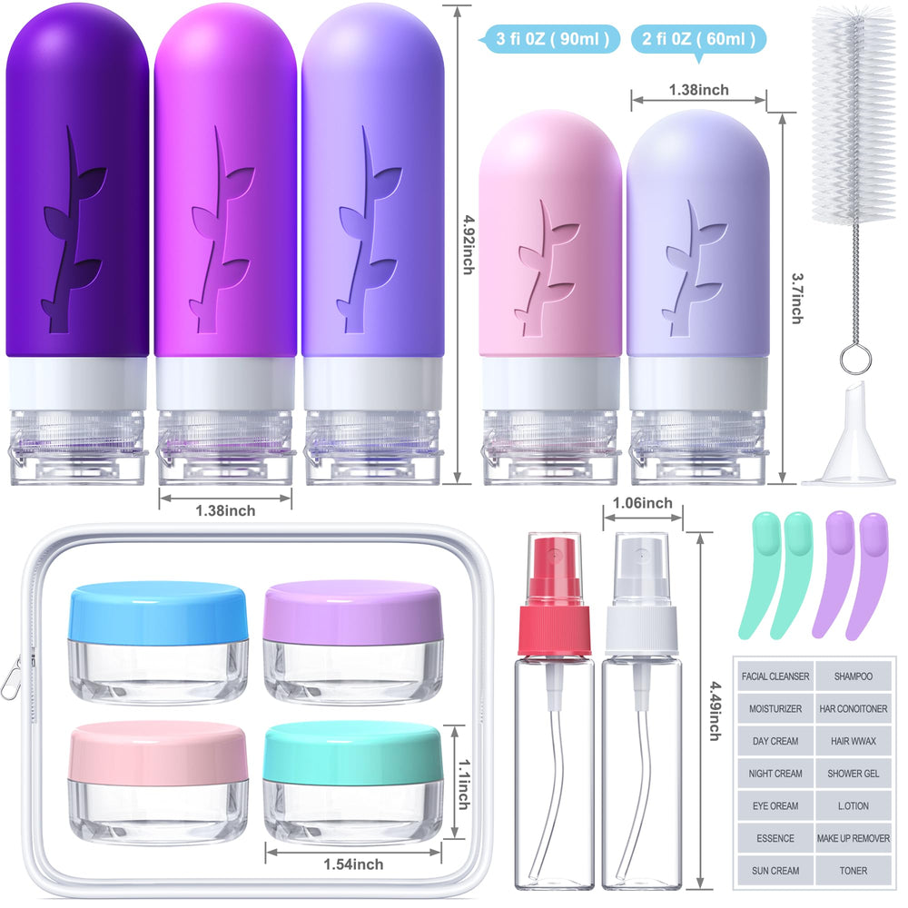 Aeomni cream boxes with spatulas and funnel for neat application.