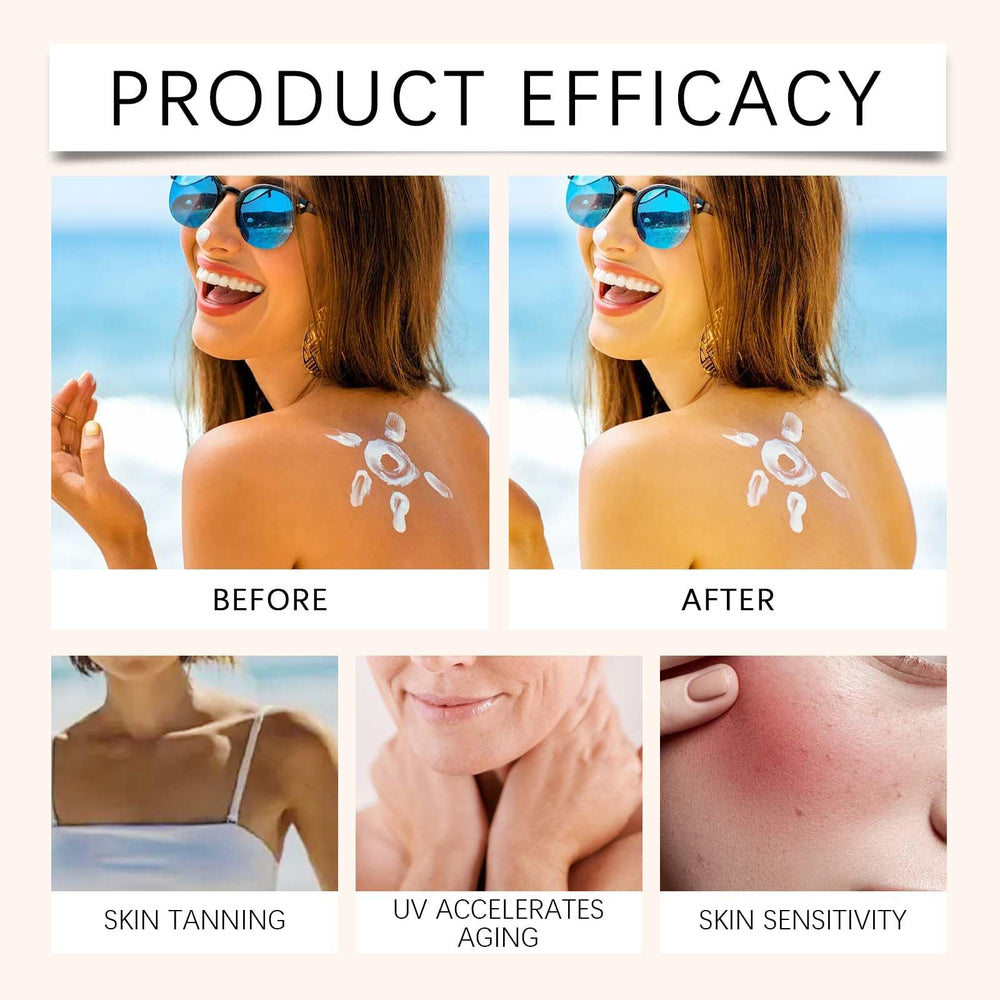 Aeonthryl Sun Organic Sunscreen SPF50+ close-up of green tea extract and niacinamide ingredients.