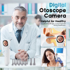 Aertnelz Otoscope Four-Led Lights brighten small passages for precise checks.
