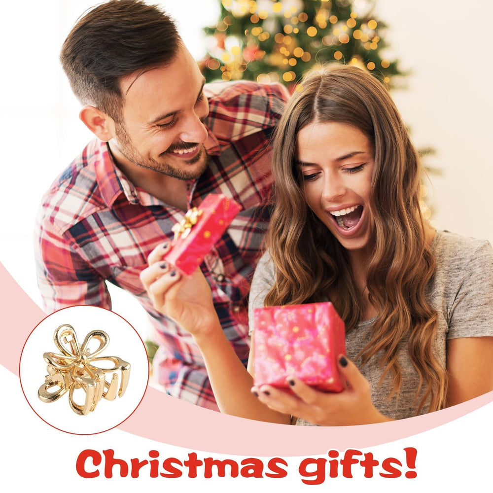 Aesnoun holiday gift set image featuring the 20-piece floral clips for gifting.