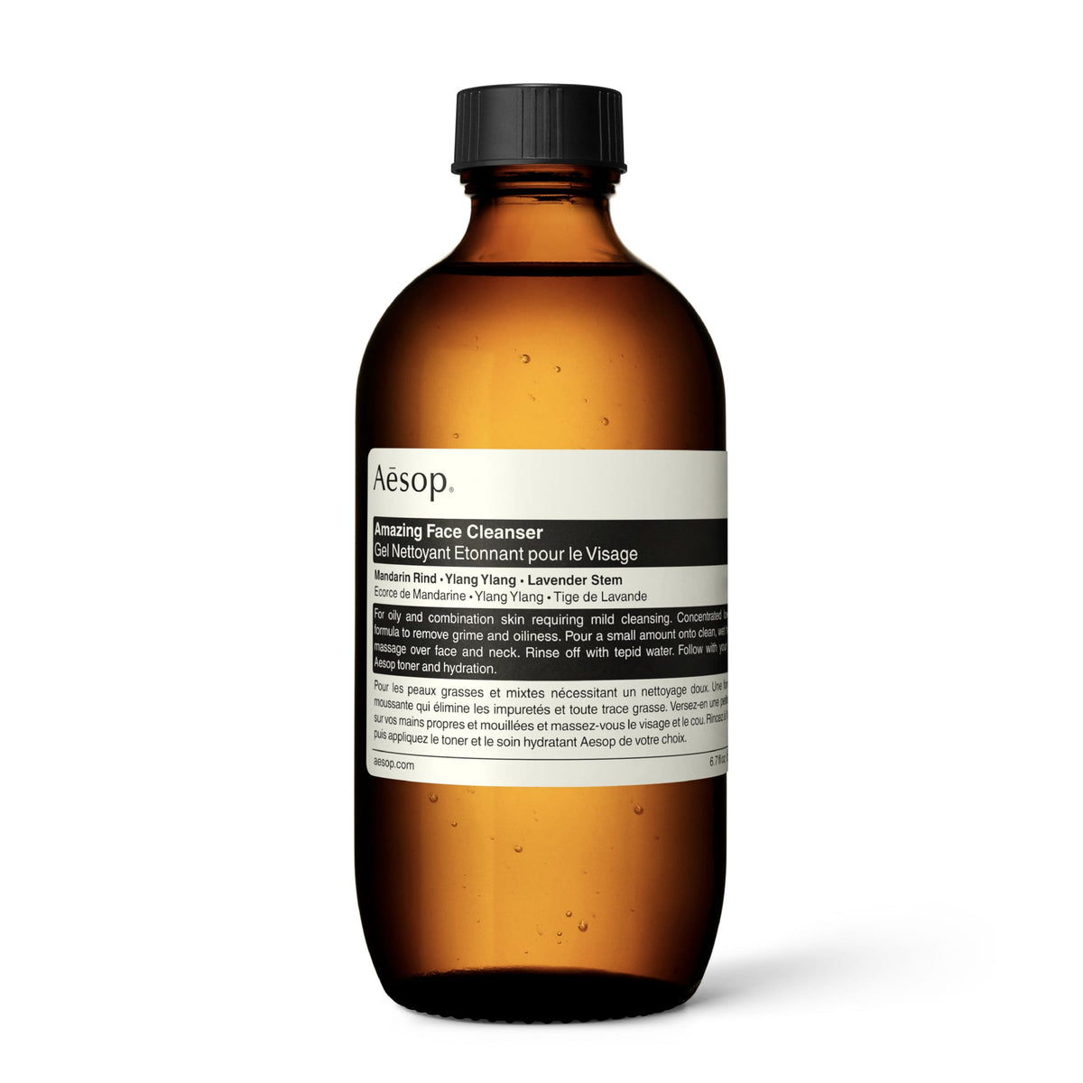 Aesop Amazing Face Cleanser bottle ready for daily cleansing and balanced skin.
