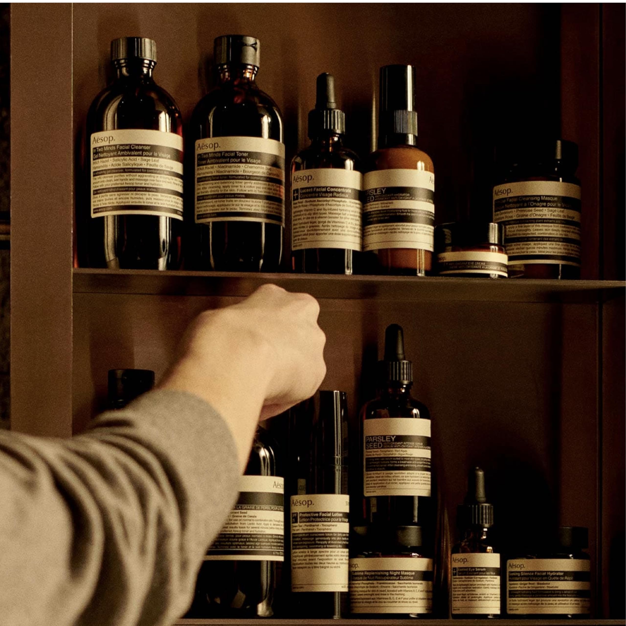 Aesop Amazing Face Cleanser with Ylang Ylang and Lavender Oil for soothing aroma