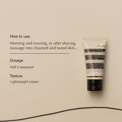 Aesop Moroccan Neroli Post Shave Lotion pump for quick, light daily moisturization.