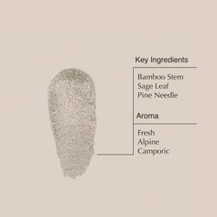 Aesop Redemption Body Scrub bottle close-up highlights aroma and premium botanicals