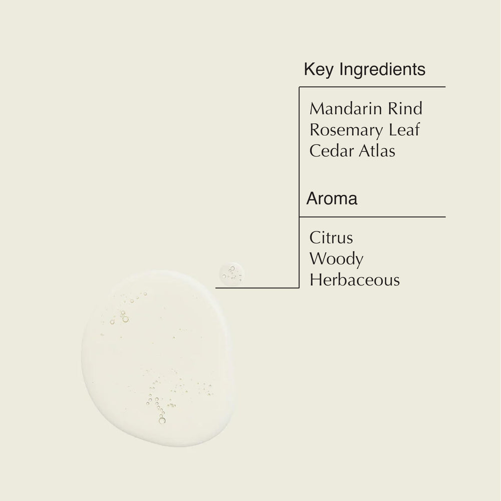 Aesop Resurrection Aromatique Hand Wash lather closeup showing light cleansing foam
