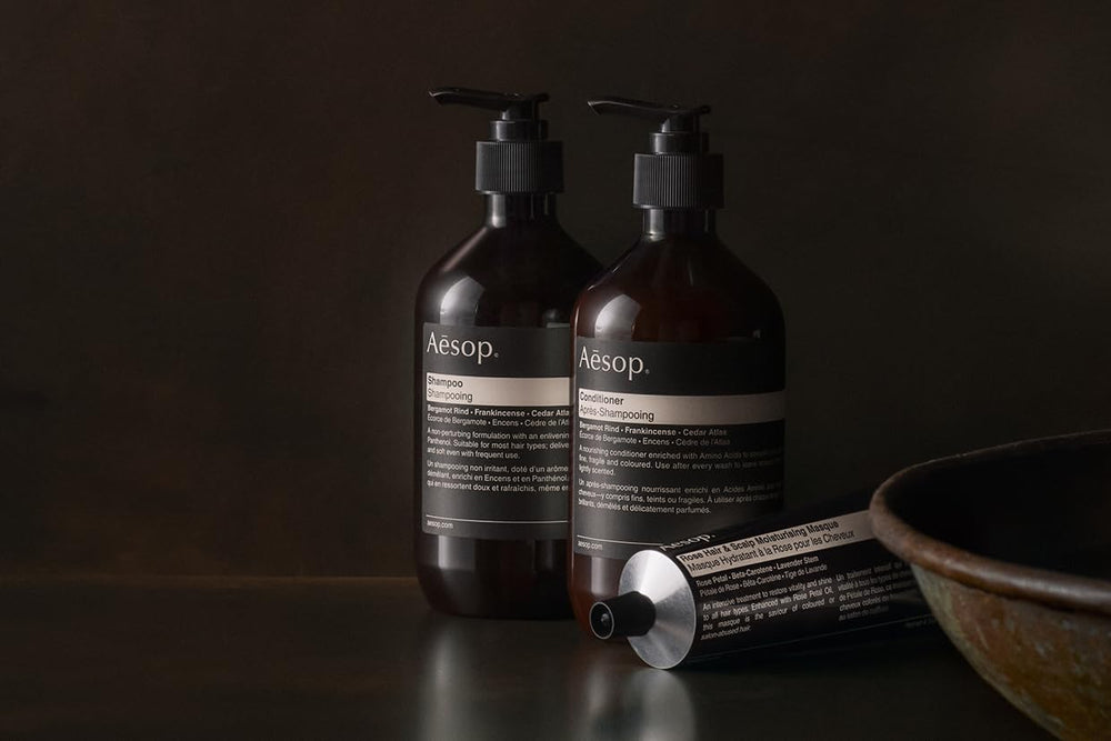 Aesop cedar atlas wood texture evokes natural, grounding aromatics.