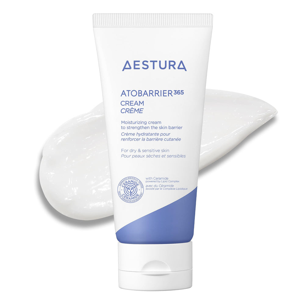 AESTURA ATOBARRIER365 ceramide capsules closeup illustrating barrier-support technology