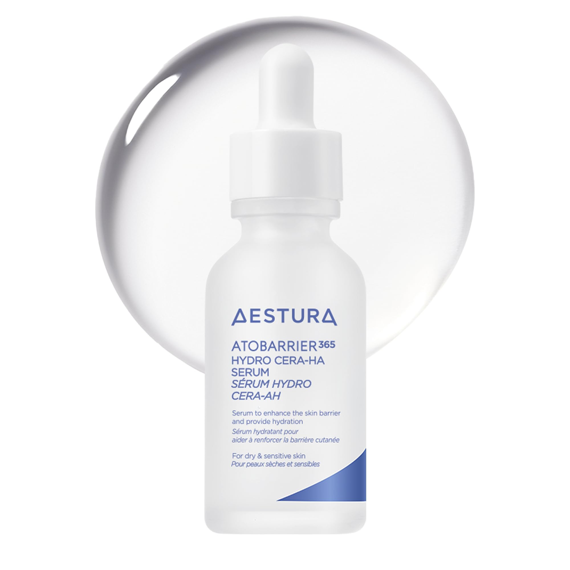 AESTURA ATOBARRIER365 serum bottle for deep hydration and barrier support.