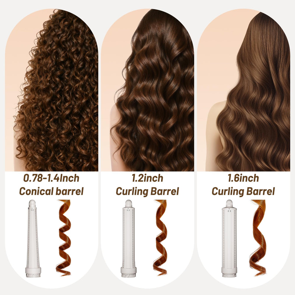 AFDD 1.6in barrel sizing enables diverse looks from tight rings to soft waves