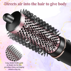 AFDD round brush daily-styling-use enables quick, consistent volume.