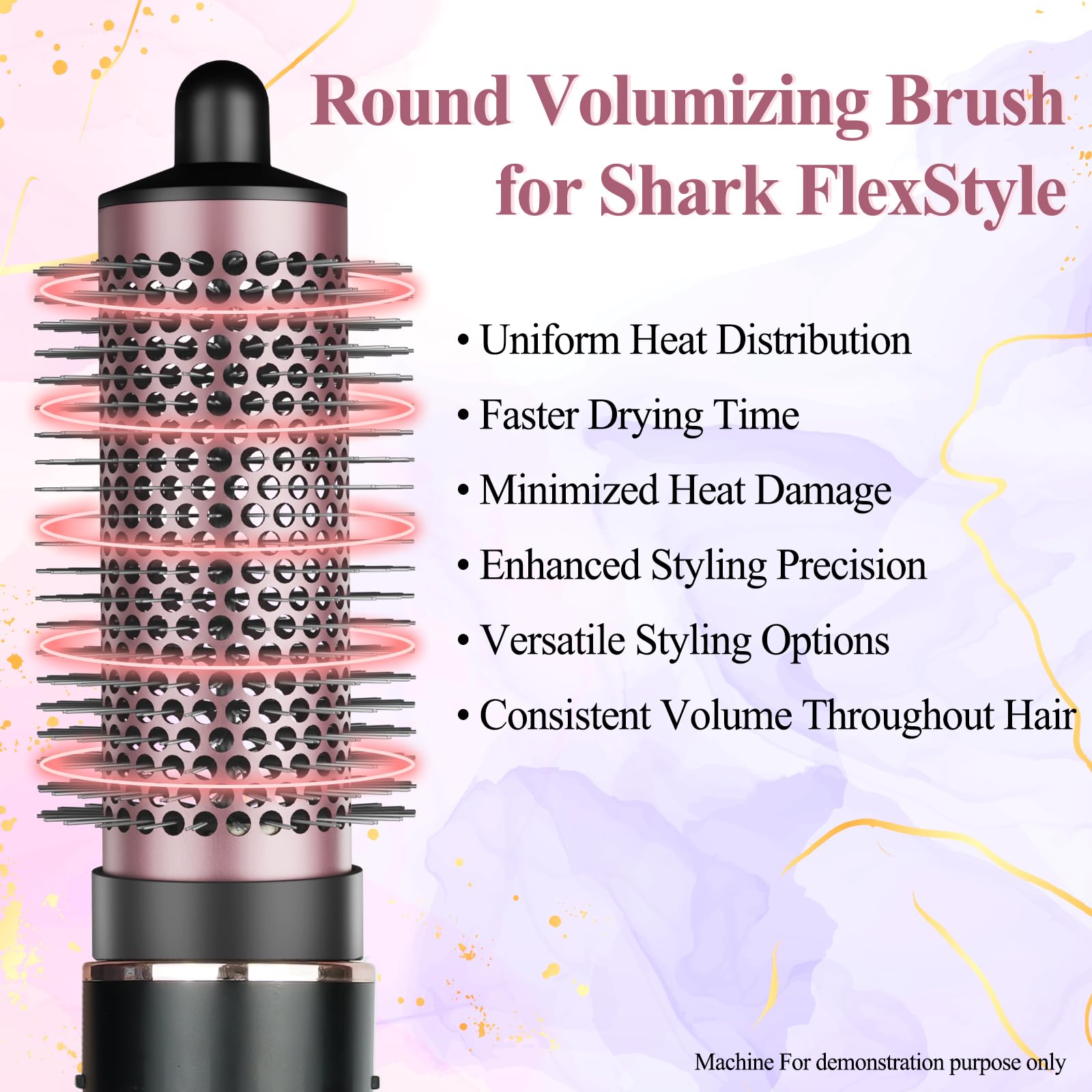 AFDD round brush high-grade-material-closeup highlights durable construction for long-term use.
