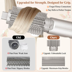 AFDD volumizing brush lifts roots to create airy volume