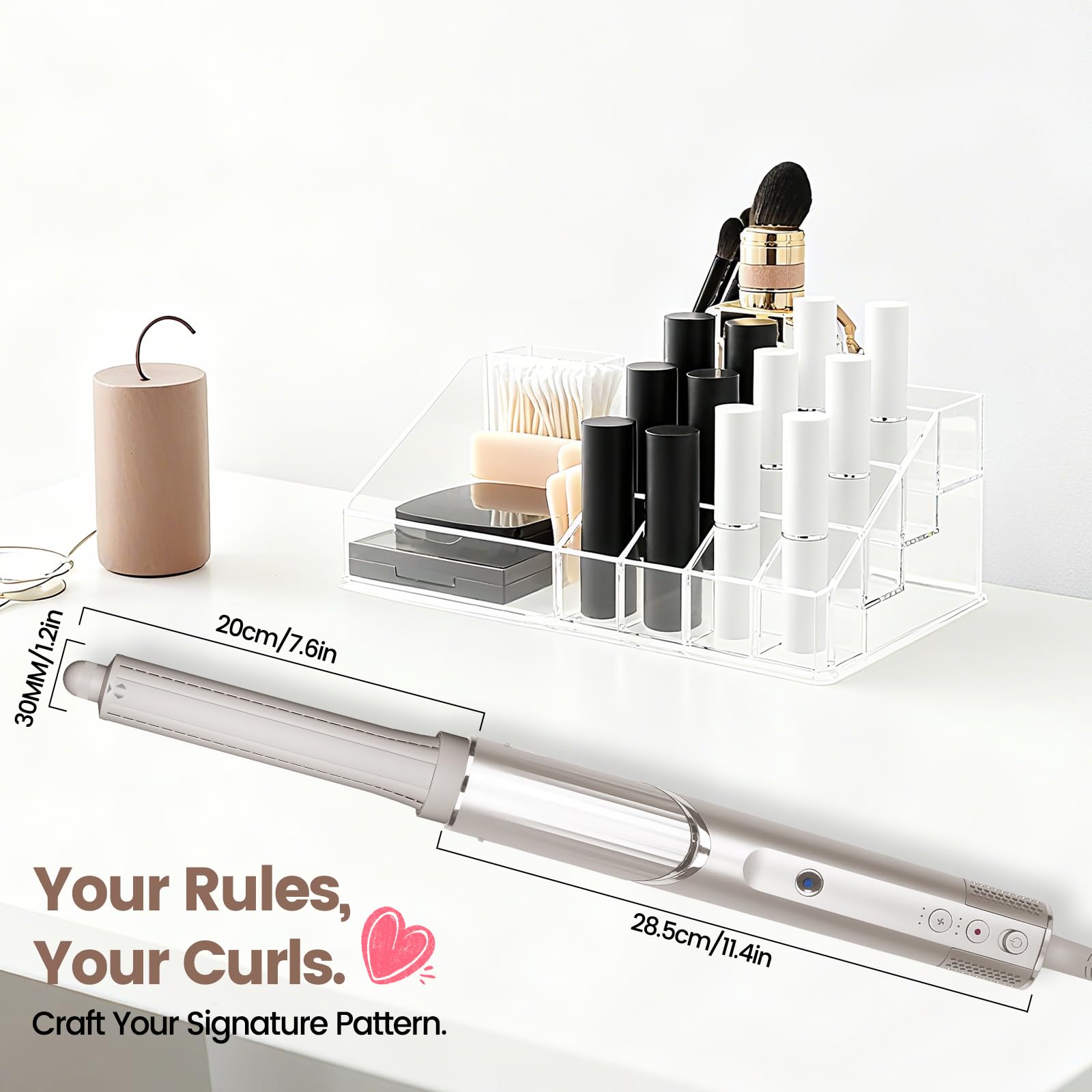 AFDD three-barrel close-up showcases versatile styling options.