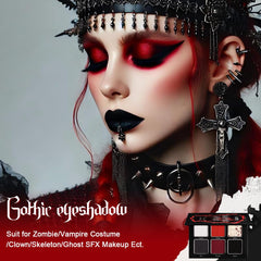 Afflano bat black matte shadow creates deep smoky eye depth