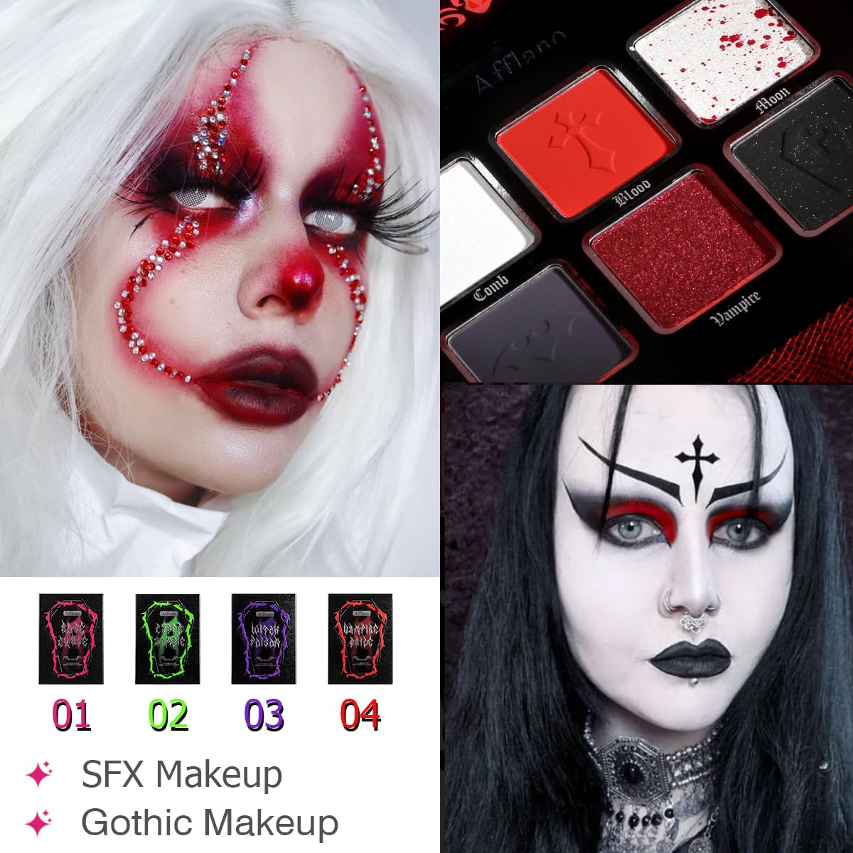 Afflano blood red matte shadow pan delivers intense color payoff