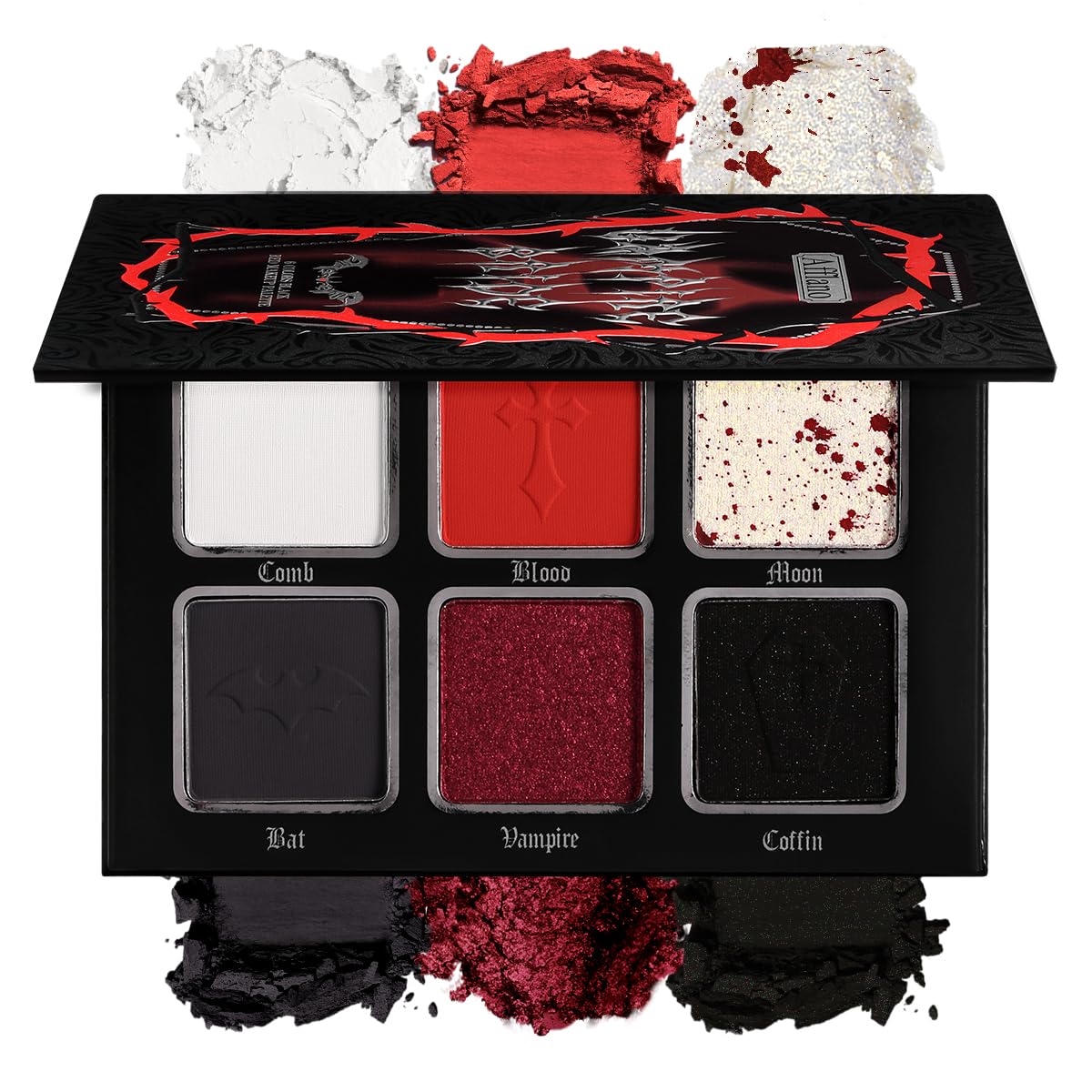 Afflano Halloween cosplay guide with red and black tones