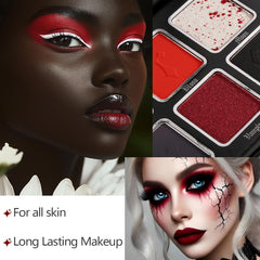 Afflano moon red shimmer shadow pan adds dimensional shimmer