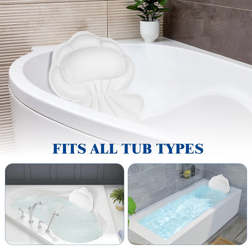 Afitton bath pillow makes a luxurious spa gift for loved ones.