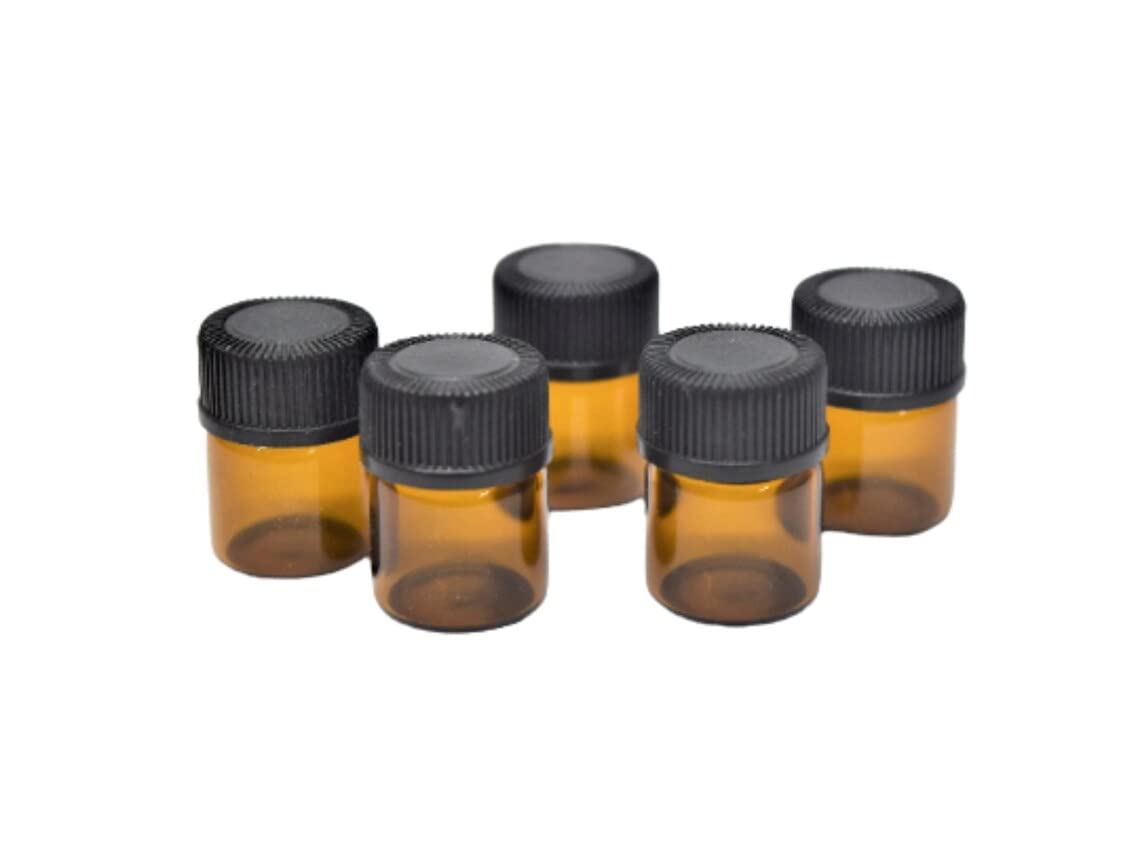 AFMNQZ amber glass bottle cap and pipette—easy precise dispensing