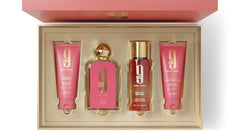 Afnan 9 AM Pour Femme body mist and lotion duo offering on the go fragrance