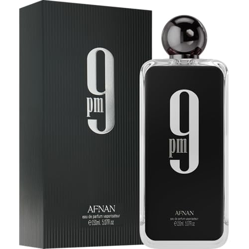 Afnan 9 PM Rebel packaging closeup showcasing sleek box and bottle