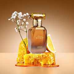 Afnan Delicious Bouquet packaging showcases premium gifting presentation for special occasions.