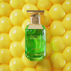 Afnan Mystique Bouquet heart notes feature orange blossom and peony for refined florals