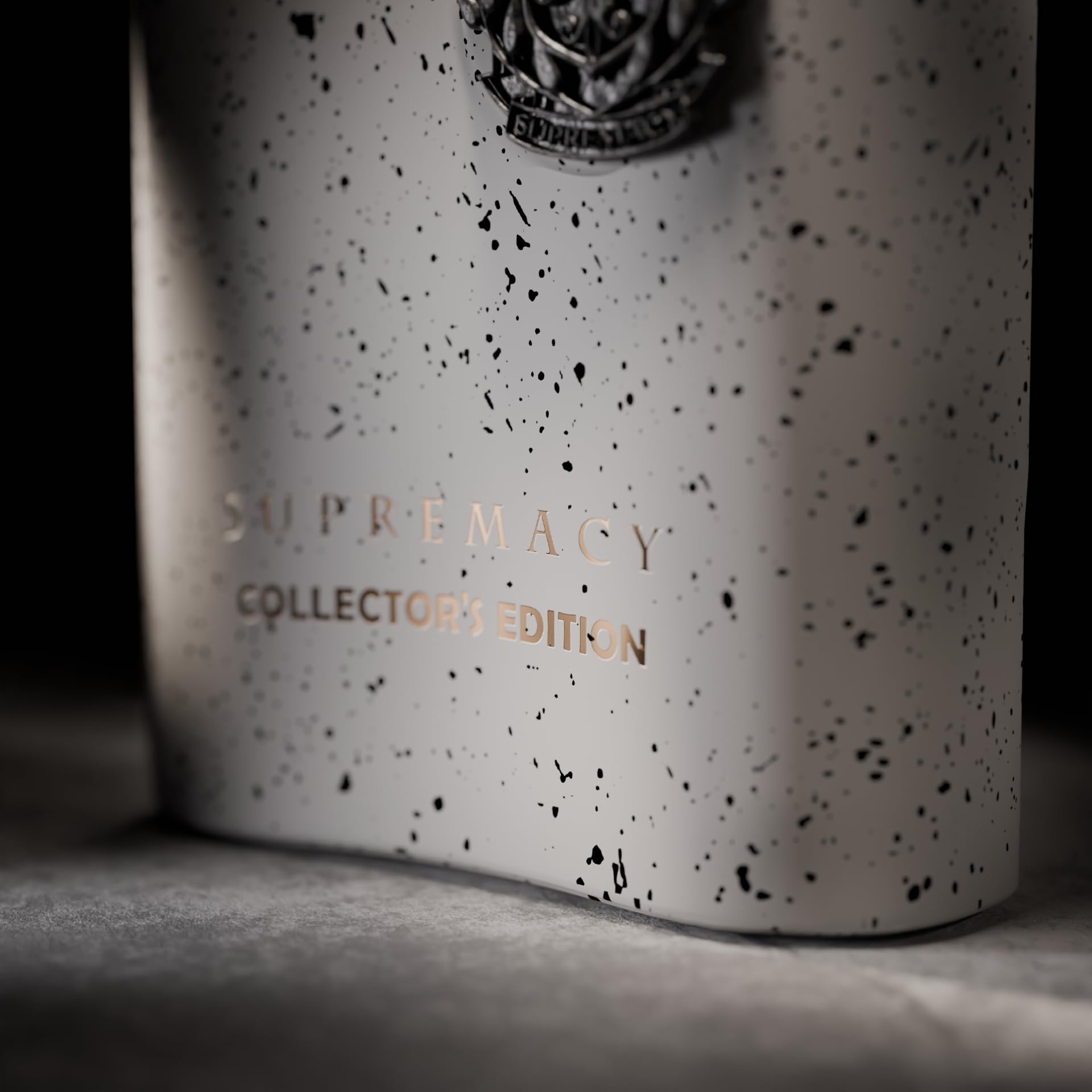 Bottle pour of Afnan Supremacy demonstrates smooth spray for refined gatherings.