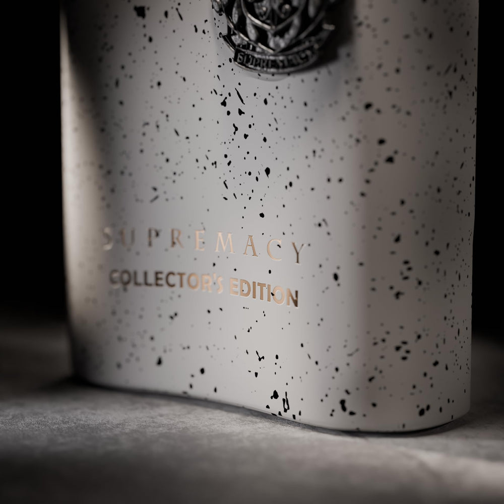 Bottle pour of Afnan Supremacy demonstrates smooth spray for refined gatherings.