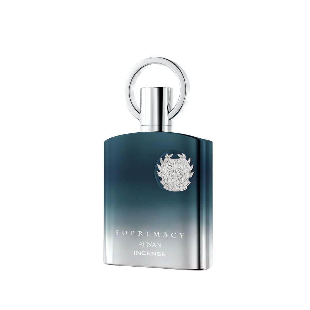 Afnan Supremacy Incense amber heart closeup reveals depth ideal for day-to-night wear.
