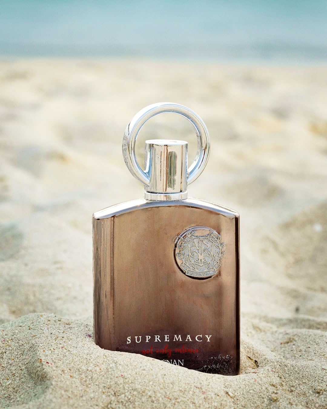 Afnan Supremacy Not Only Intense engraved outer label adds refined luxury feel