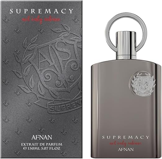 Afnan Supremacy Pour Homme outer box packaging signaling premium fragrance experience