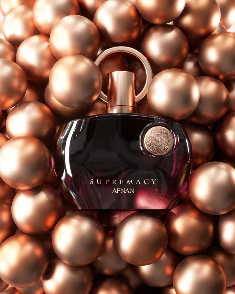 Afnan Supremacy Purple packaging-open view emphasizes gift-ready presentation.