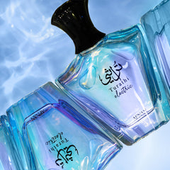 Afnan Turathi Electric model spritz demonstrates wearable longevity for all-day wear.