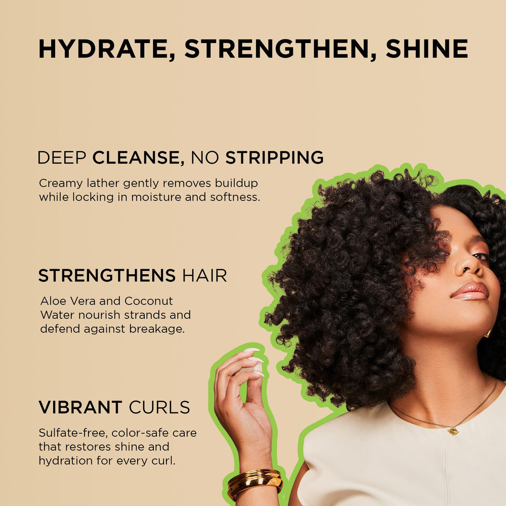 African Pride Moisture Miracle shampoo lather close-up showing rich slip for detangling.