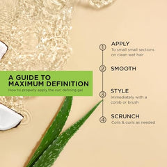 Applying African Pride gel smooths definition and reduces frizz.
