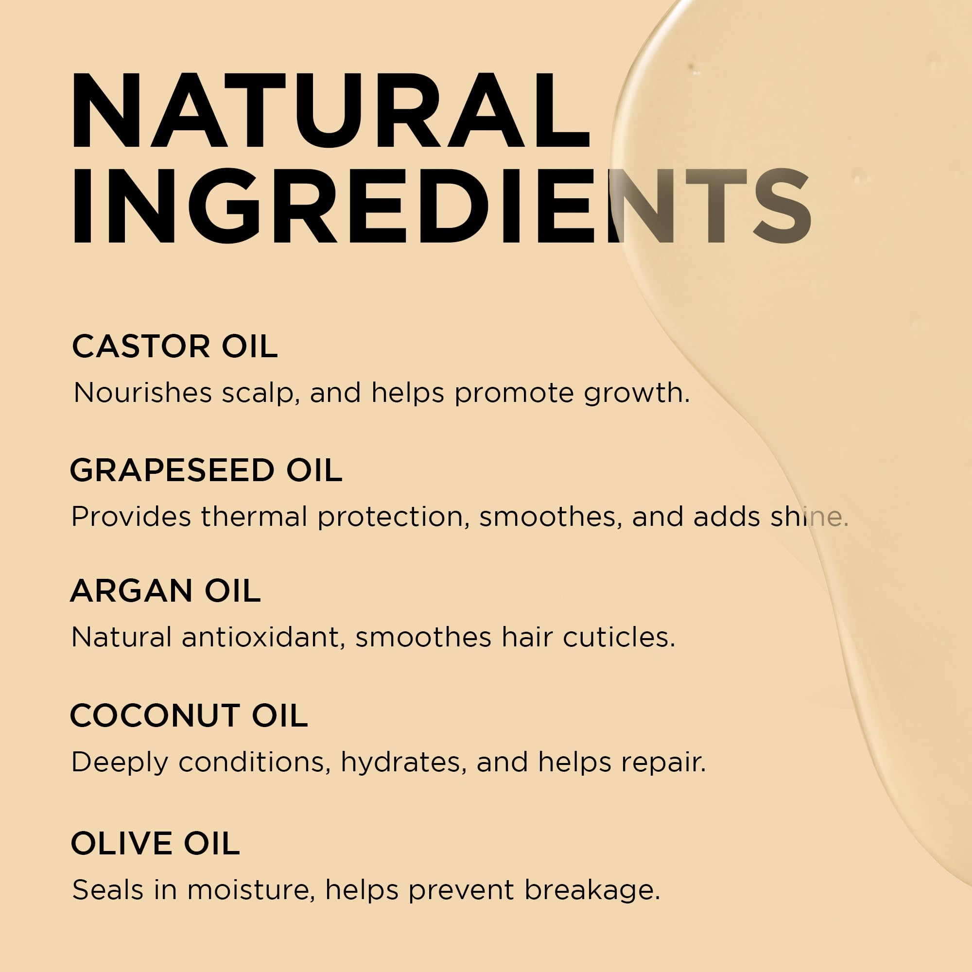 African Pride Moisture Miracle Oil castor oil bottle showcases nourishing growth support for stronger strands