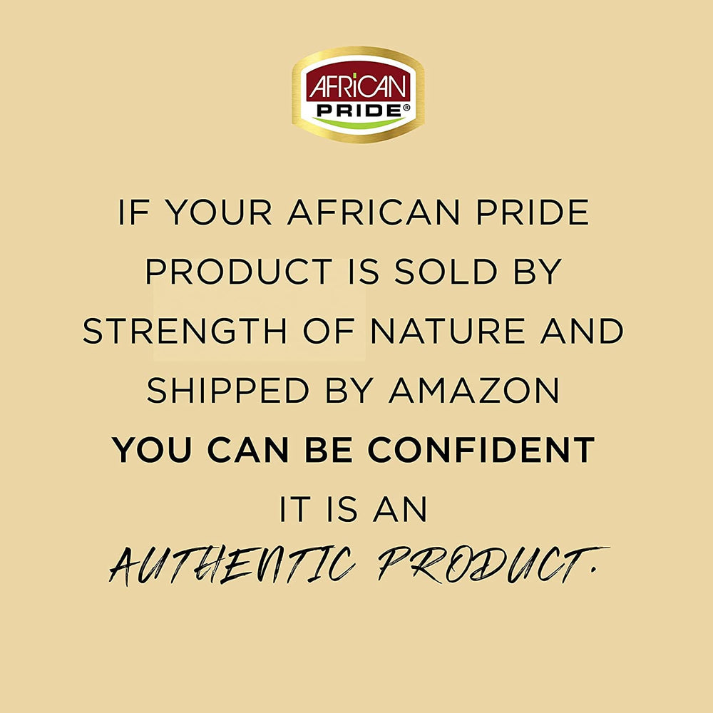 Shelf-ready African Pride Moisture Miracle packaging highlighting clean, natural ingredients.