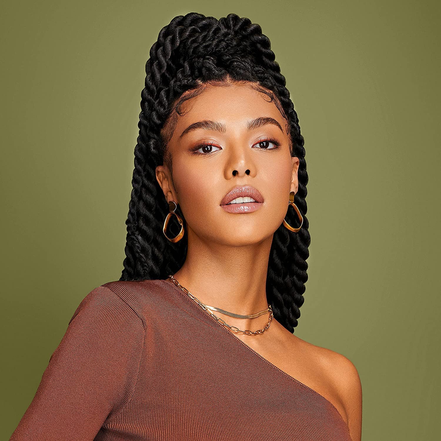 African Pride Olive Miracle 2-in-1 anti-breakage action visual